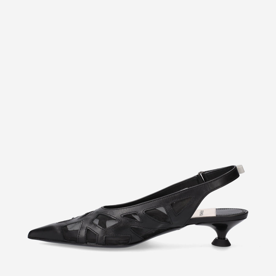Premiata Slingback M6453A in nappa Rilascio limitato