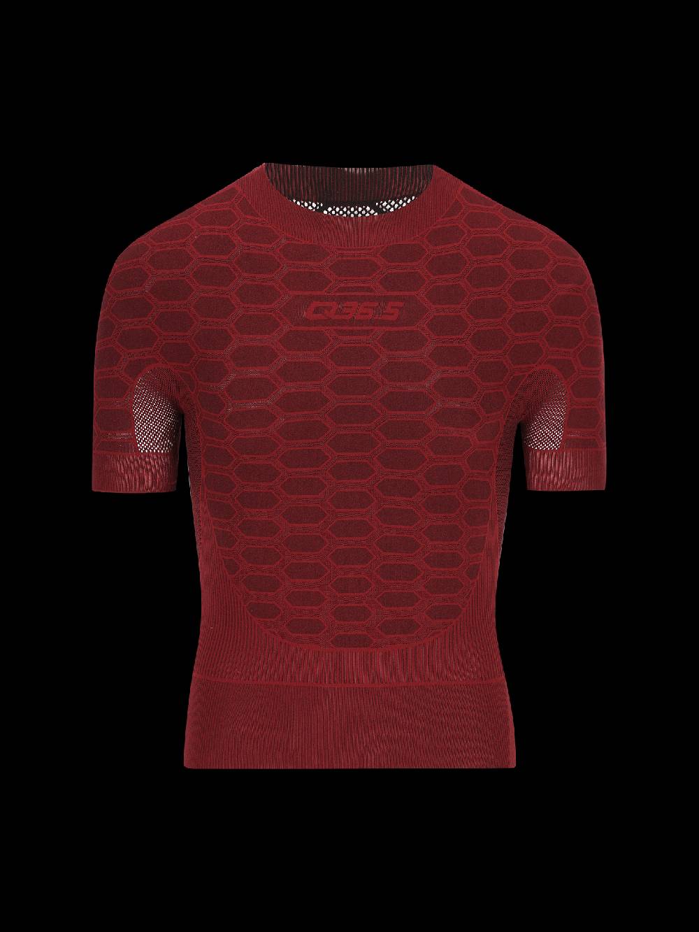 Q36.5 Intimo 2 Maniche Corte Rosso Siena Promozione Limitata