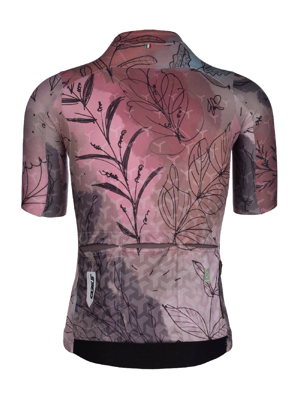 Q36.5 G1 Flower Leaves Autumn Maglia Italy