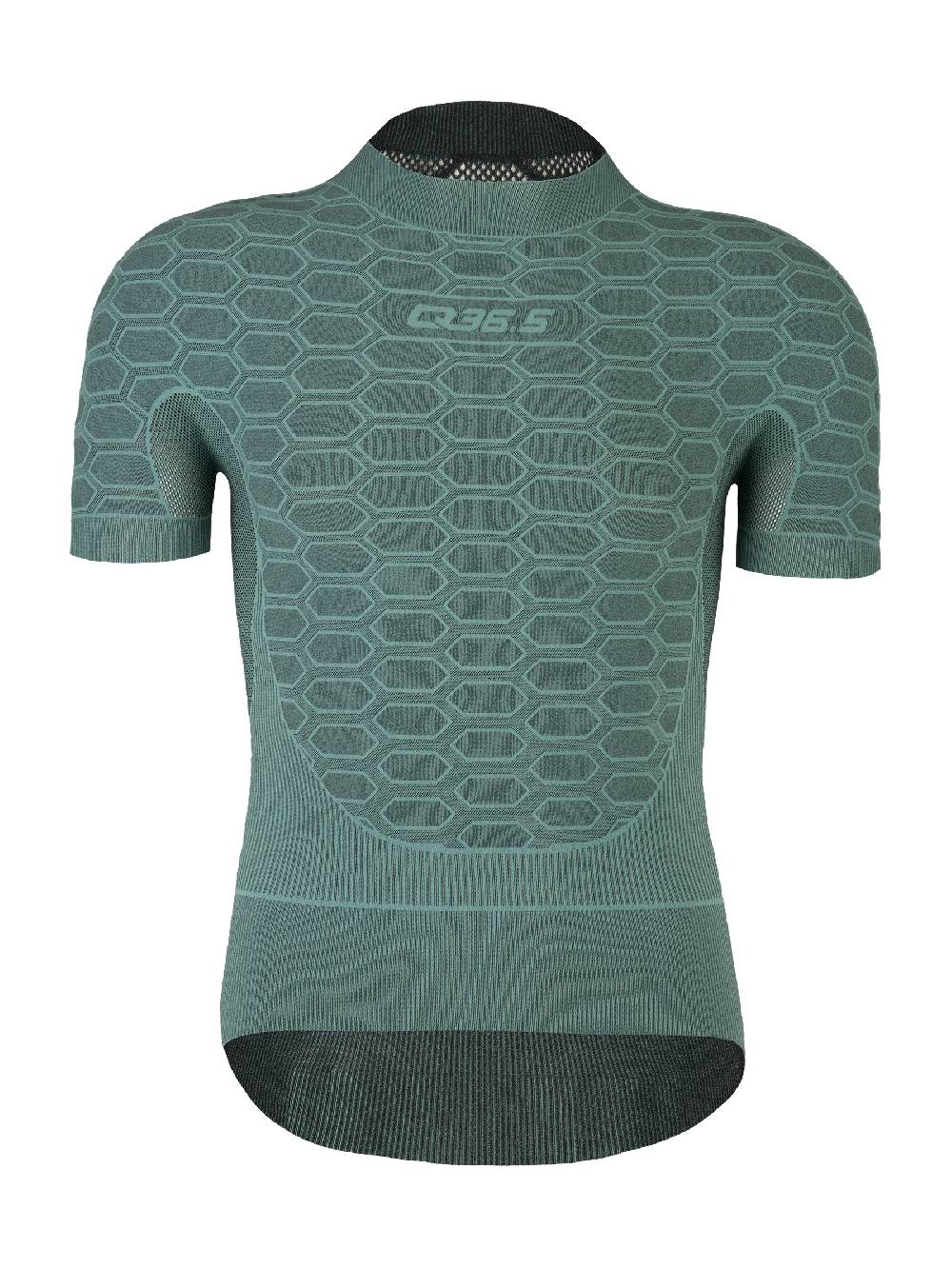 Q36.5 Intimo 2 Maniche Corte Verde Oliva Italia