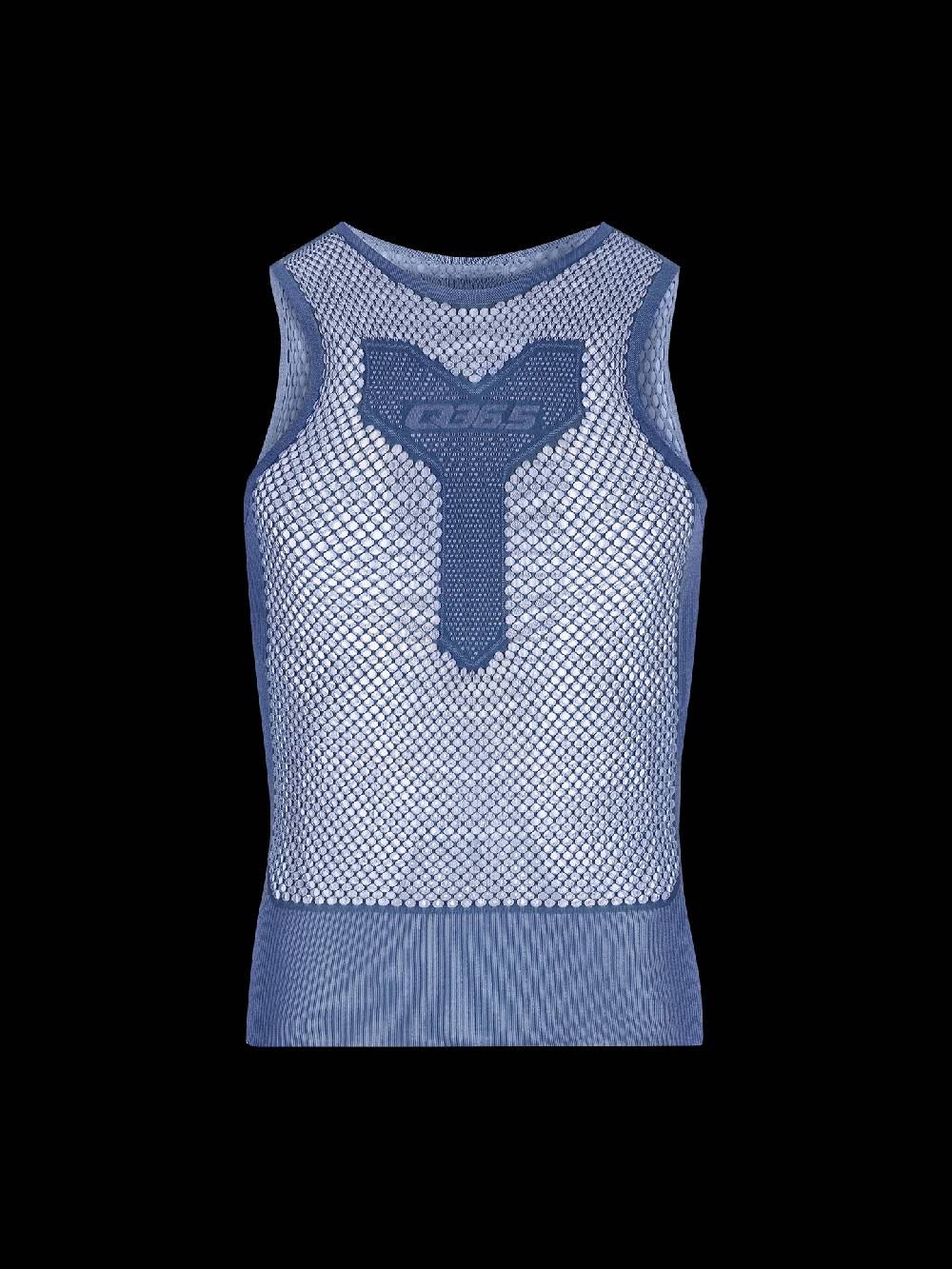 Q36.5 Intimo 0 Mesh Senza Maniche Blu Navy