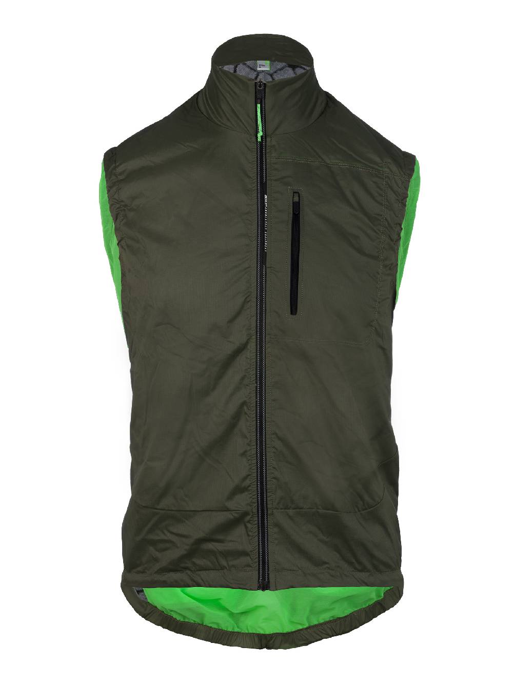 Q36.5 Active Wear Gilet Verde Oliva