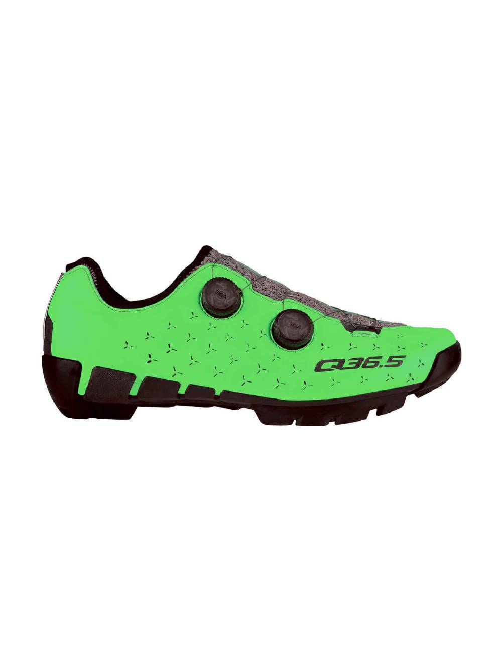 Q36.5 Unique Scarpe Adventure Verde Fluo Moda