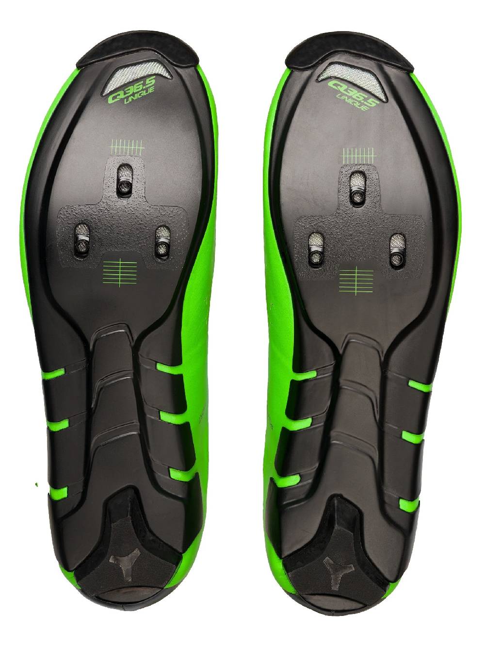 Q36.5 Unique Scarpe Strada Verde Fluo 2025