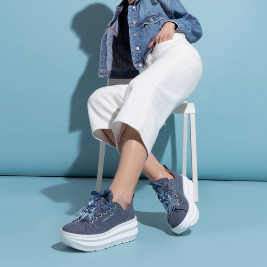 Lorenzo Mari Sneakers NEW Veronica Jeans Enormi risparmi