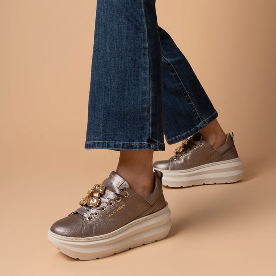 Lorenzo Mari Sneakers Ariel nocciola Acquista Ora