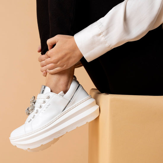 Lorenzo Mari Sneakers Tiana white Promozione Limitata