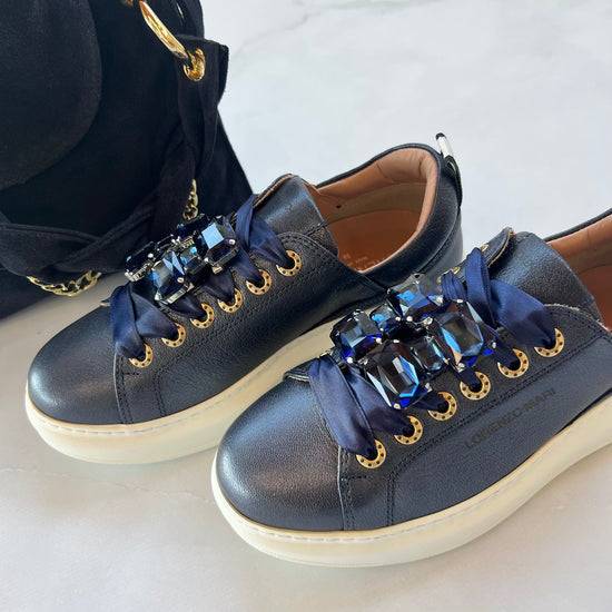 Lorenzo Mari Sneaker Jasmine Blu Prezzo Ridotto