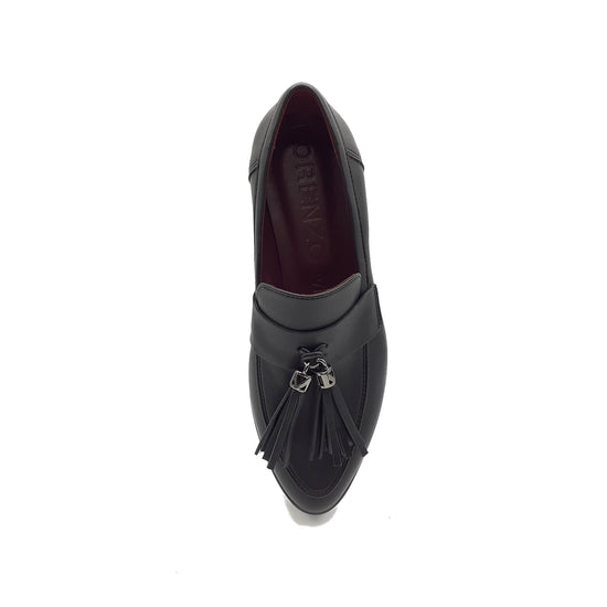 Lorenzo Mari Mocassino Clea 5 Nero con nappine Offerte