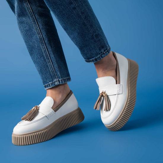 Lorenzo Mari Mocassino Sally Off white Hotsell