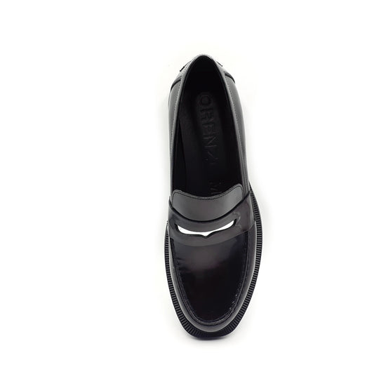 Lorenzo Mari Mocassino Ginevra 1 Black In Linea