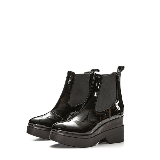 Lorenzo Mari Beatles Polly 5 vernice Nera Saldi Di Fabbrica