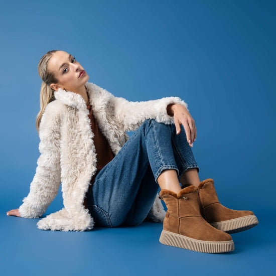 Lorenzo Mari Boots Sally 13 Camocio cuoio Sconto