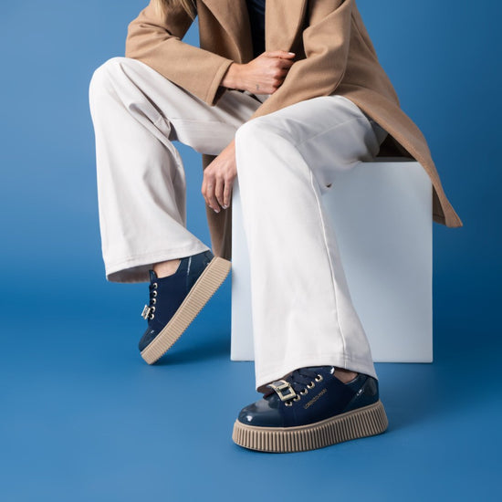 Lorenzo Mari Sneakers Sally 12 Blu Outlet