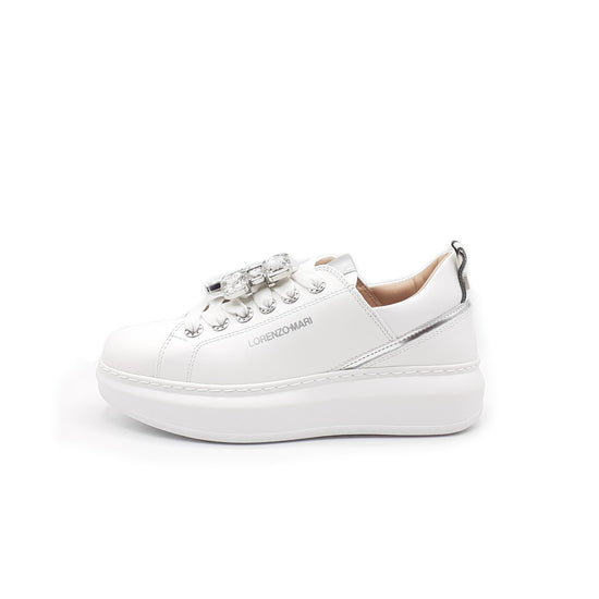 Lorenzo Mari Sneaker Jasmine Bianca Italy
