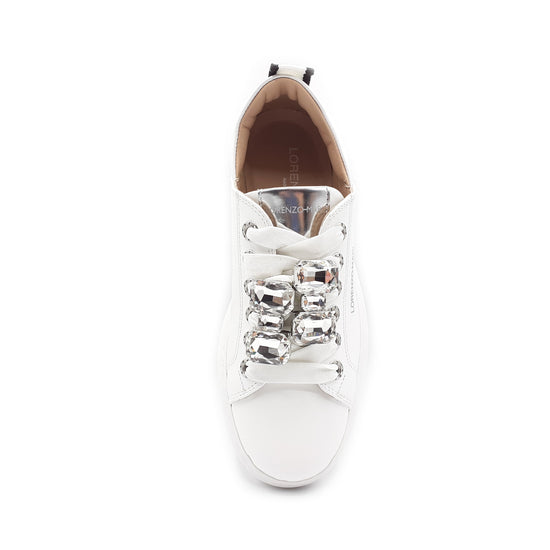 Lorenzo Mari Sneaker Jasmine Bianca Italy