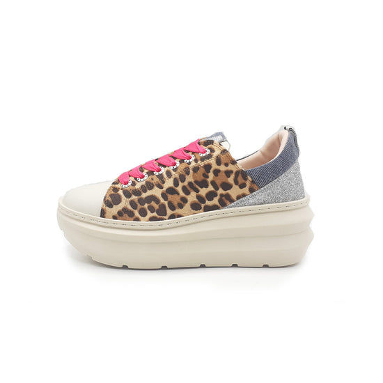 Lorenzo Mari Sneaker JANE Leopard Soddisfazione Garantita