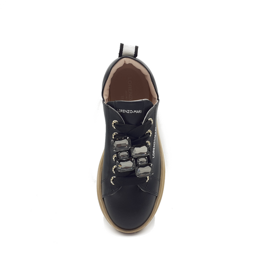 Lorenzo Mari Sneakers Ariel Black Trasporto libero internazionale