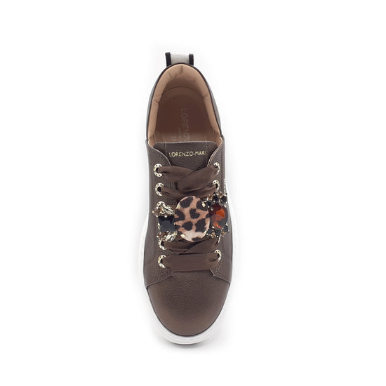 Lorenzo Mari Sneaker Sofia Chocolate Acquista Ora