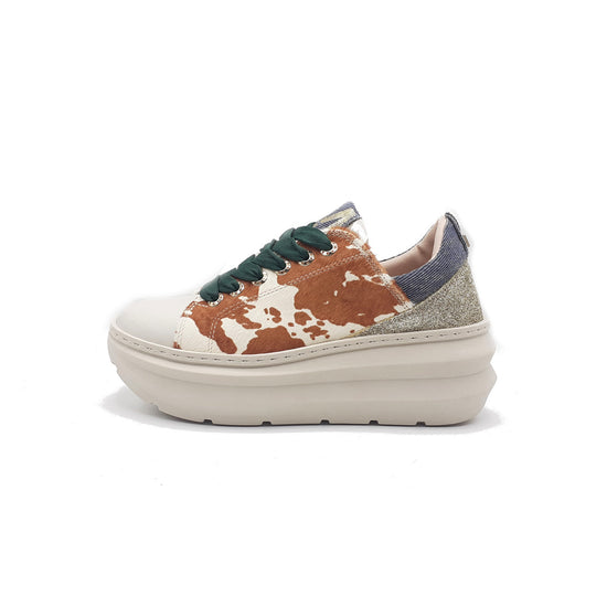 Lorenzo Mari Sneaker JANE Mucca Cuoio Consegna Veloce