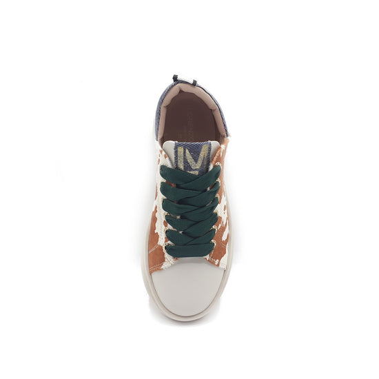 Lorenzo Mari Sneaker JANE Mucca Cuoio Consegna Veloce