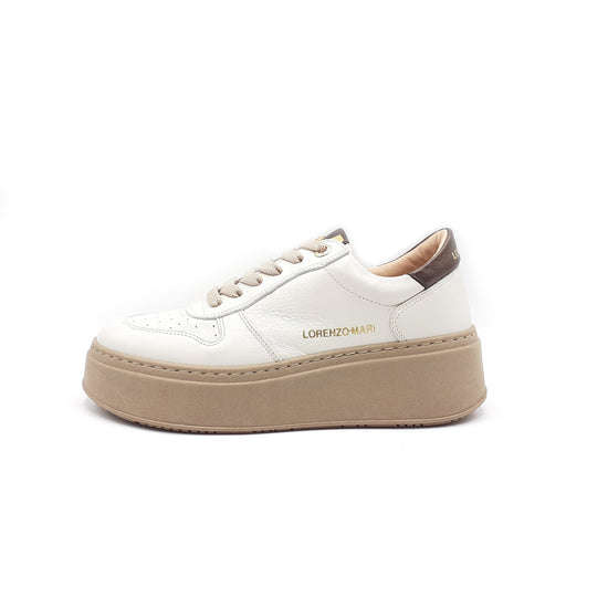 Lorenzo Mari Sneakers Matilde Latte Promozione Limitata