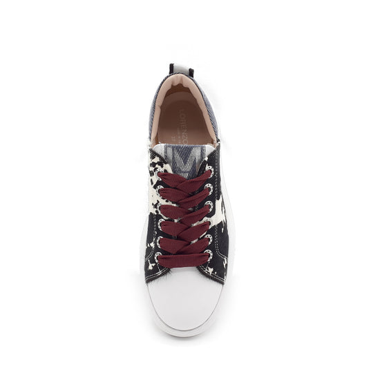 Lorenzo Mari Sneaker JOY Mucca bianco/nero Offerta