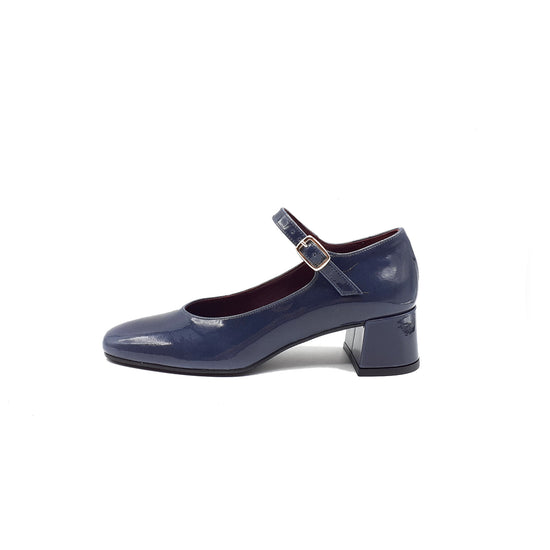 Lorenzo Mari Mary Jane Vanessa 3 vernice Denim Online