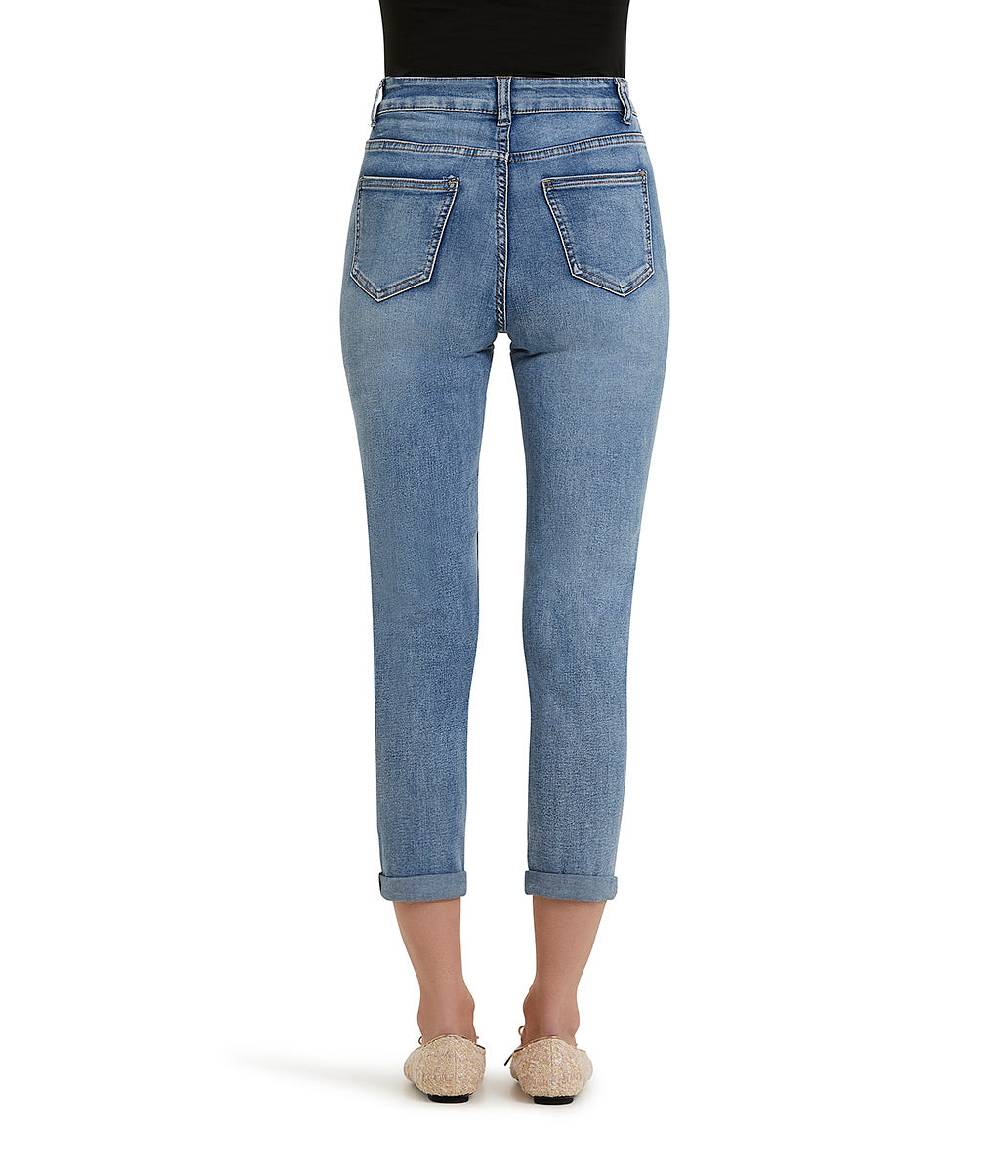 Loriblu Jeans slim-fit con strappi all-over Economico