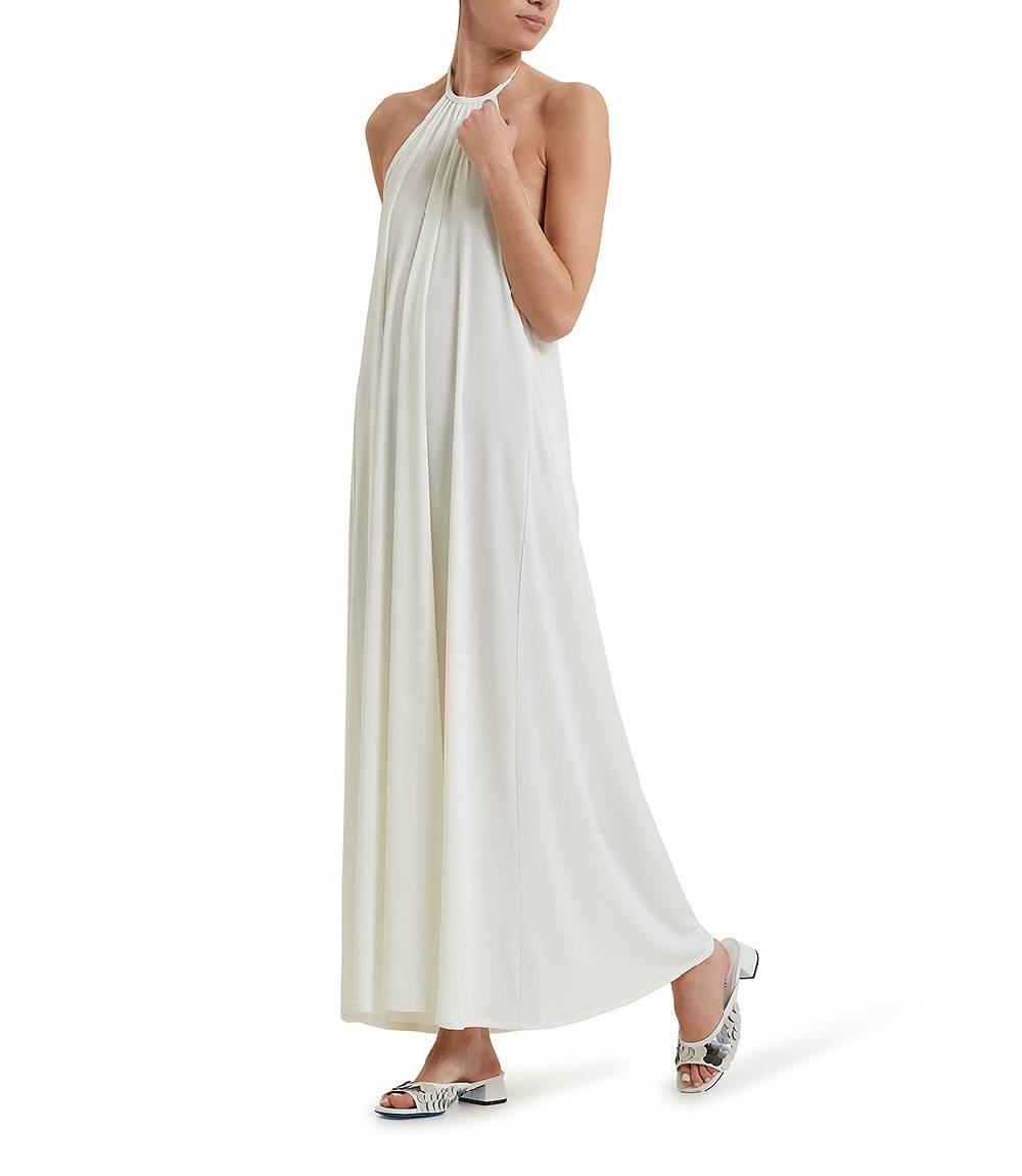 Loriblu Abito midi bianco Outlet