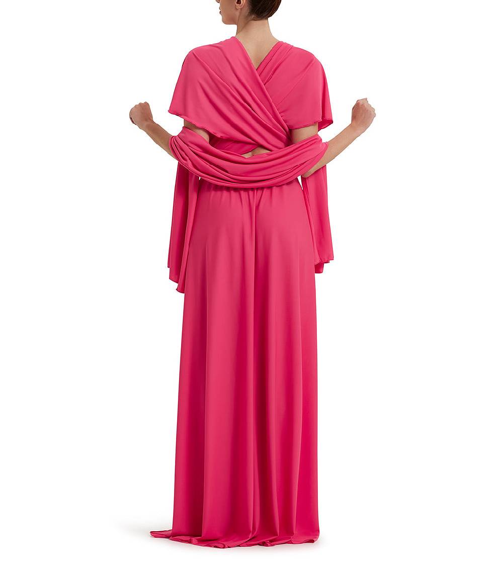Loriblu Abito lungo fuxia In Vendita