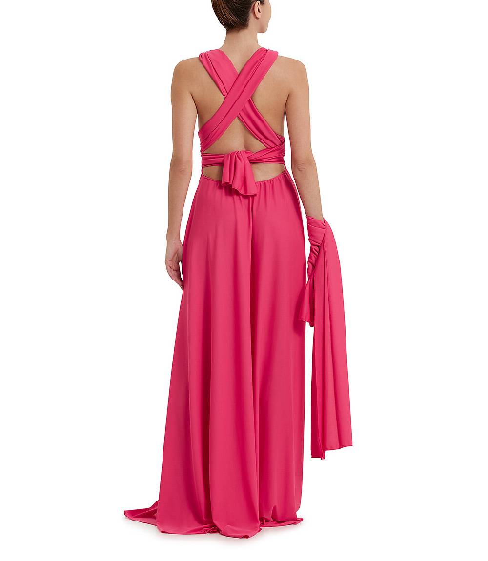 Loriblu Abito lungo fuxia In Vendita