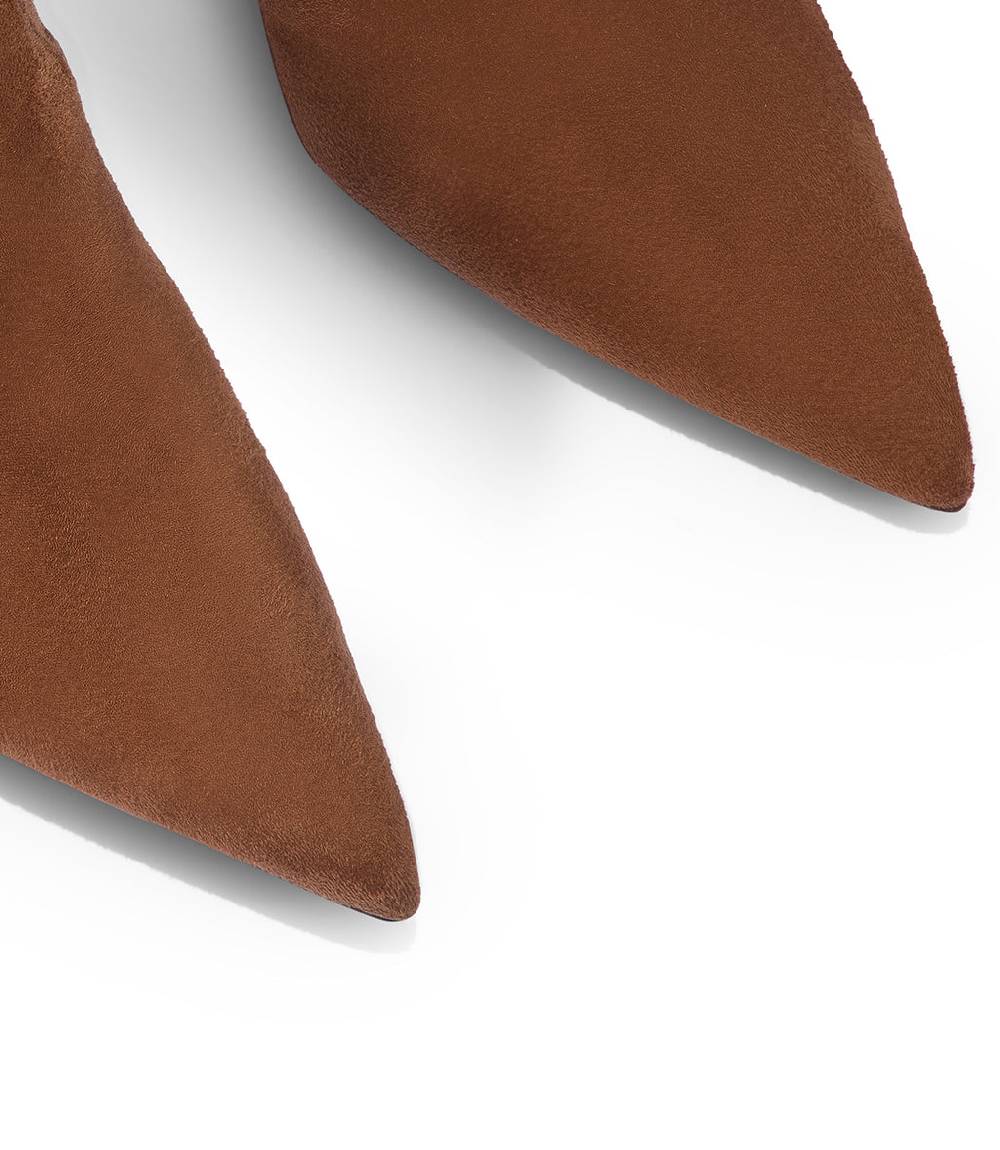 Loriblu Cuissardes in faux camoscio marrone Offerte