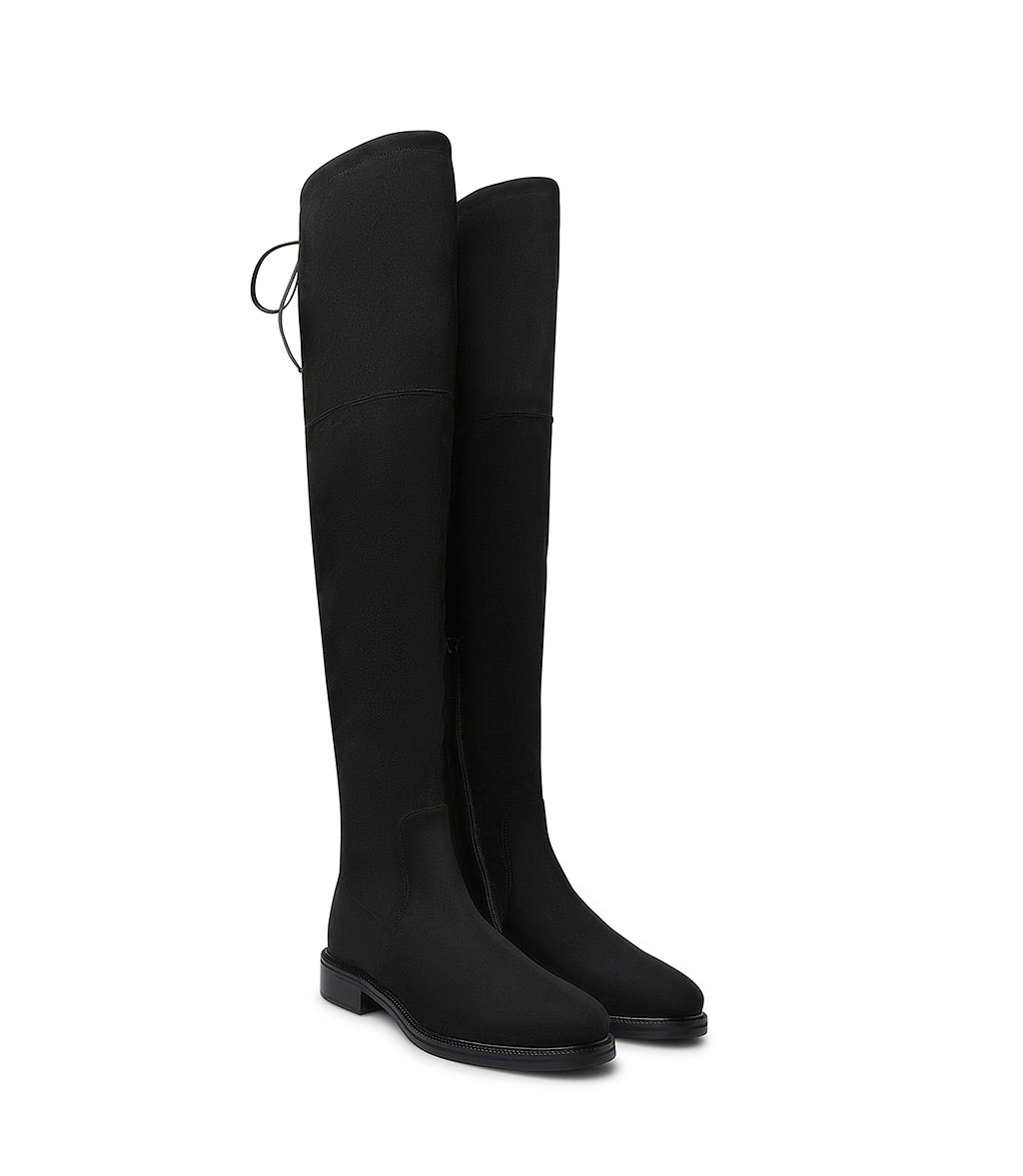 Loriblu Cuissardes in camoscio stretch nero Promozione
