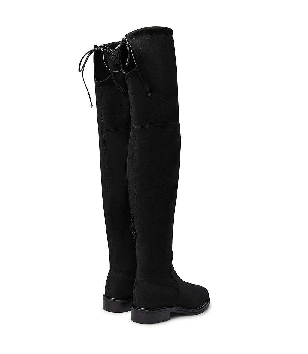 Loriblu Cuissardes in camoscio stretch nero Promozione