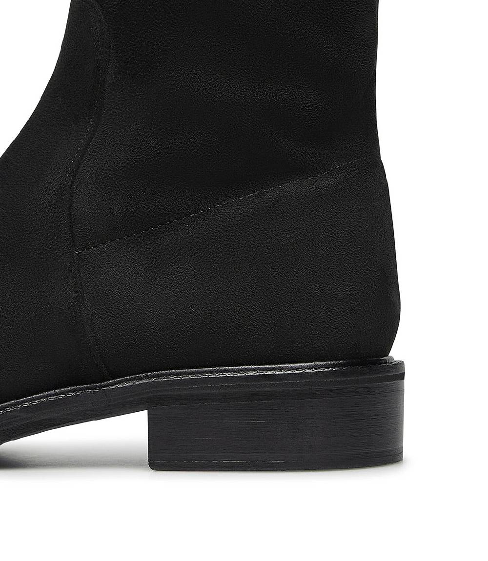 Loriblu Cuissardes in camoscio stretch nero Promozione