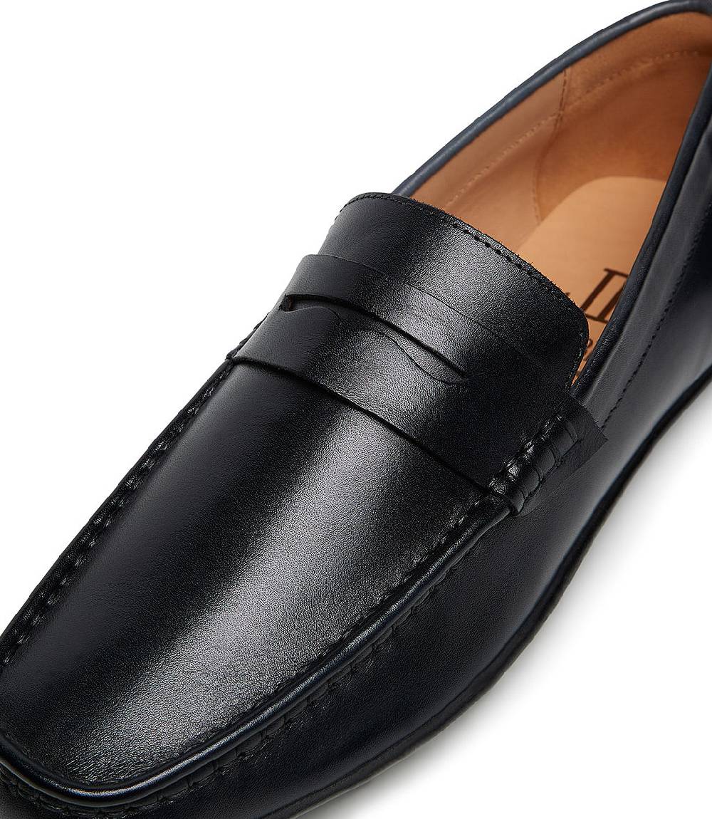 Loriblu Mocassino in pelle blu scuro Promozione Limitata
