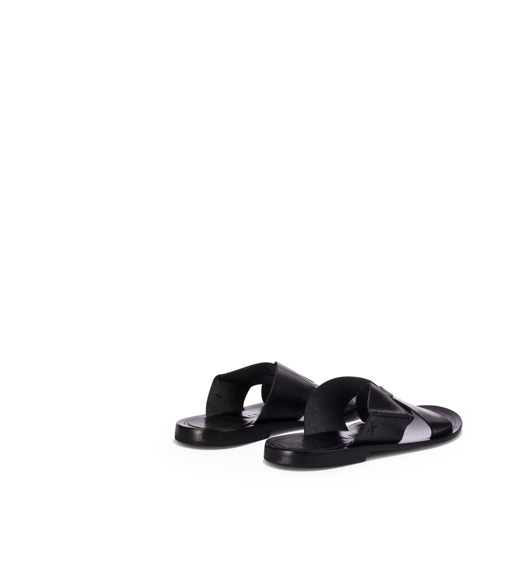 Loriblu Sandali in pelle nera Vendite Flash