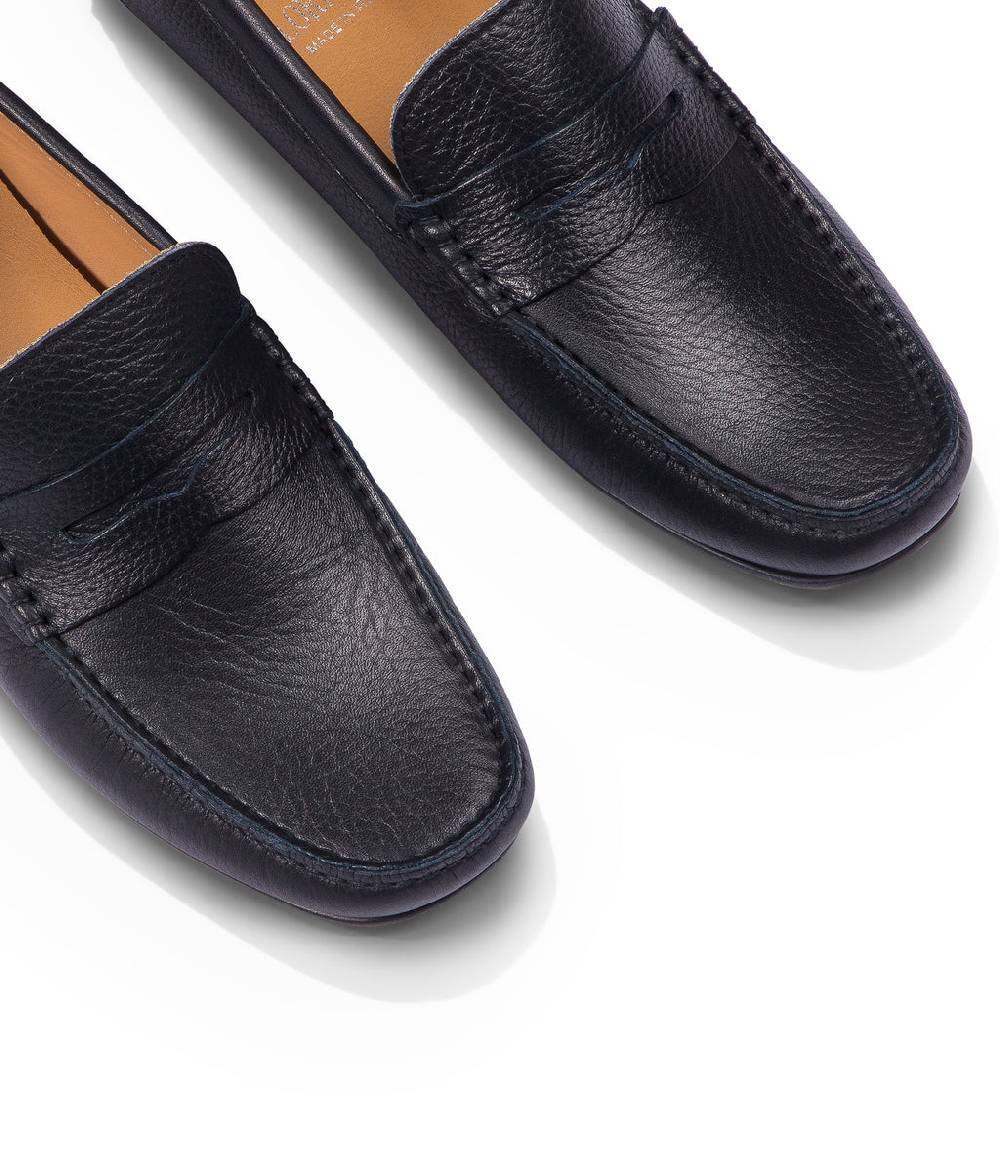 Loriblu Mocassini in pelle blu Moda