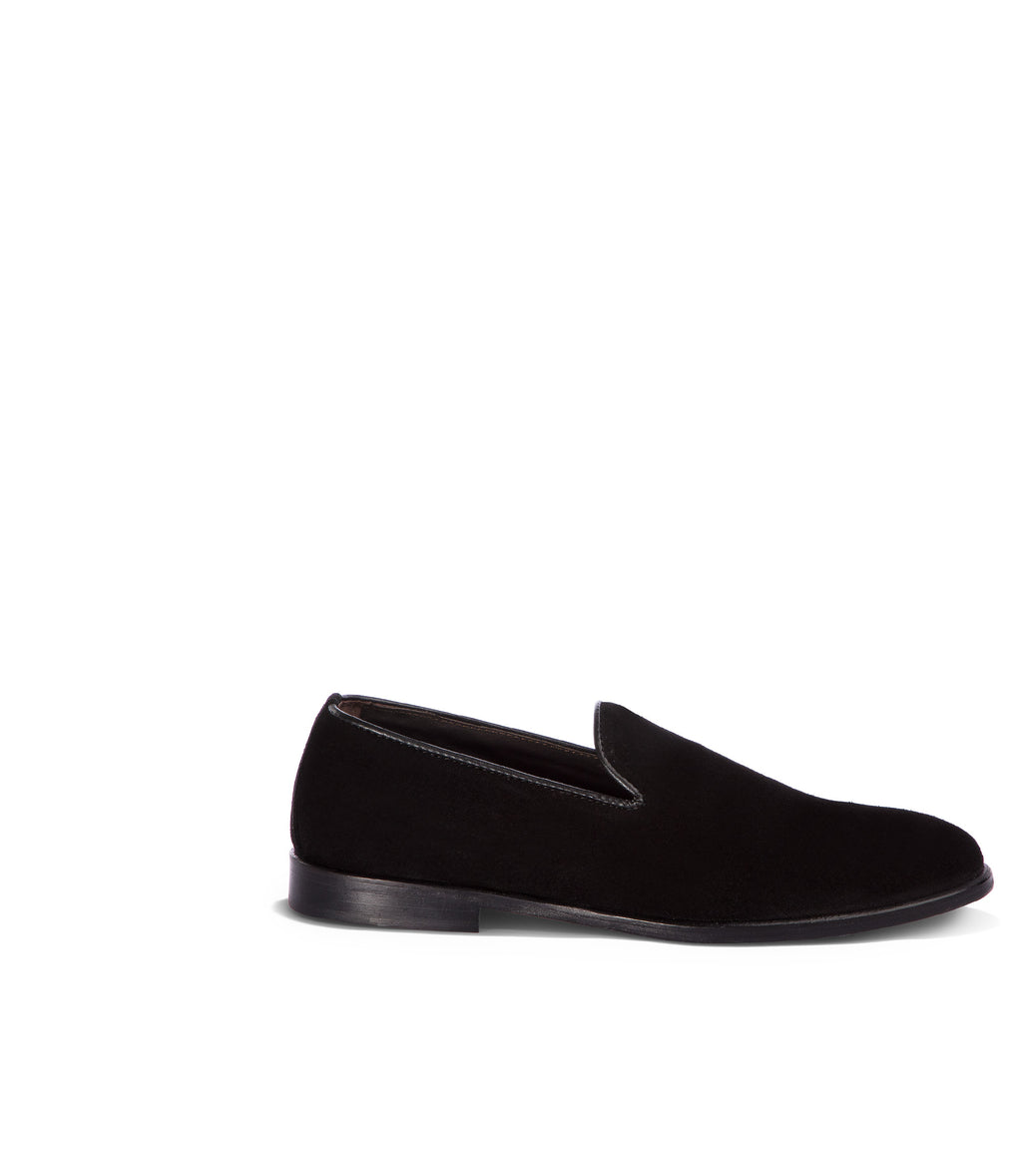 Loriblu Mocassini in camoscio nero