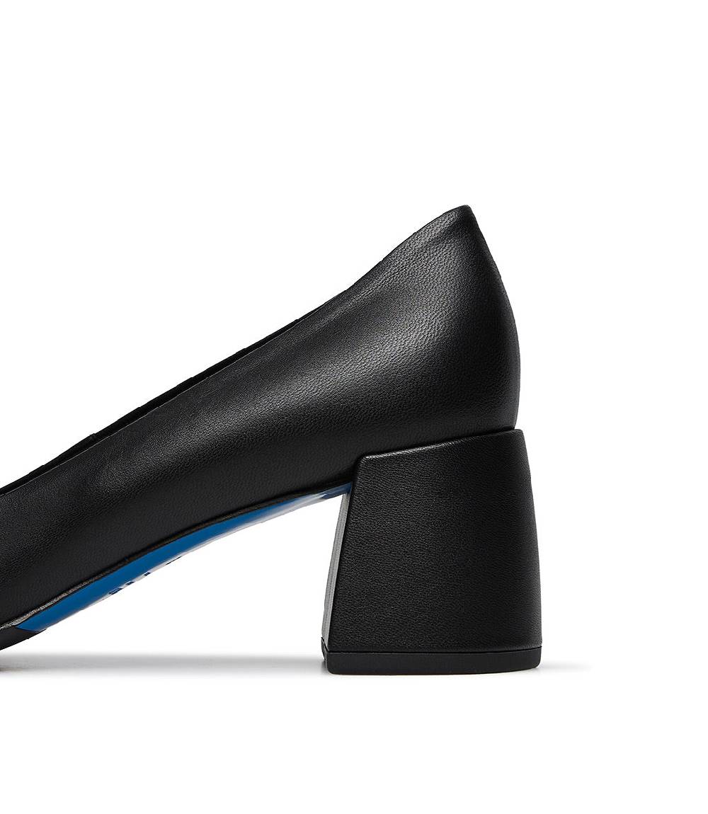 Loriblu Décolleté nappa nero e vernice Qualità Garantita