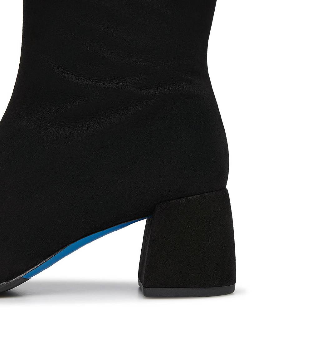 Loriblu Stivale camoscio nero con punta in vernice Consegna Veloce