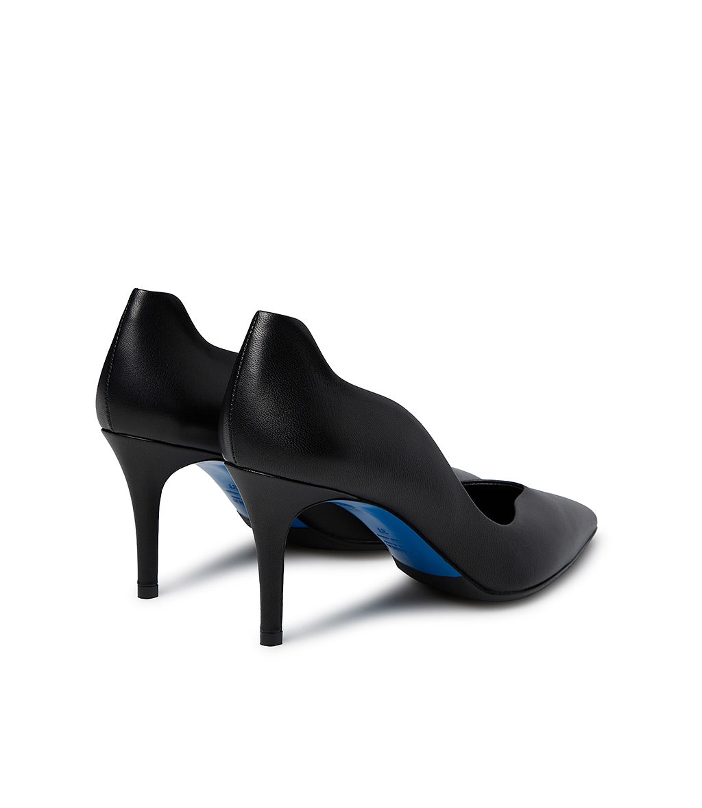 Loriblu Décolleté onda in nappa nero Presa