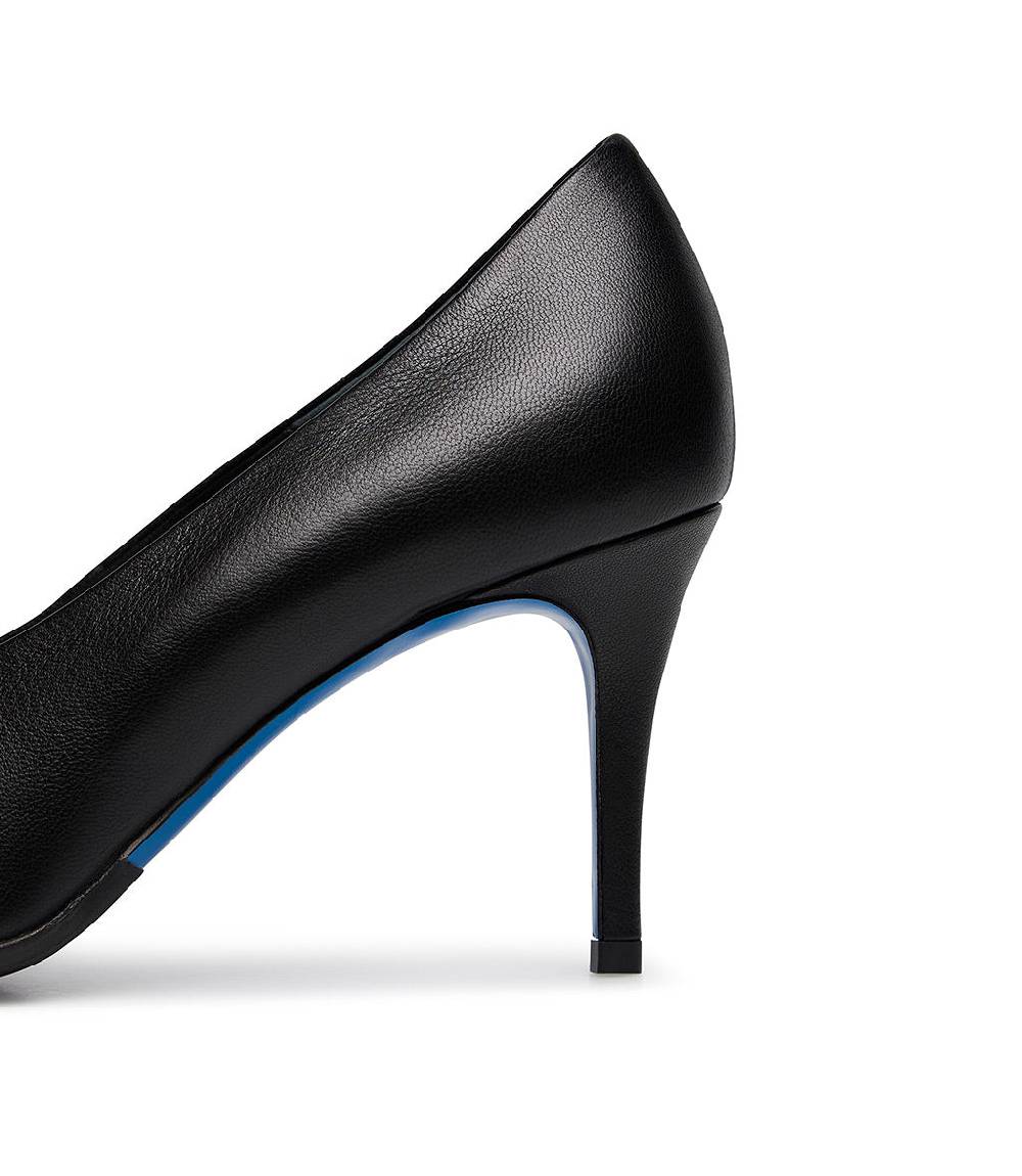 Loriblu Décolleté in nappa nera Vendita Economica
