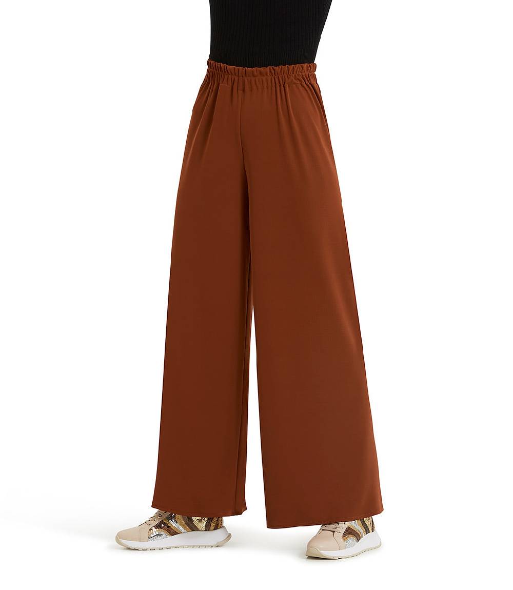 Loriblu Pantalone palazzo ruggine Soddisfazione Garantita