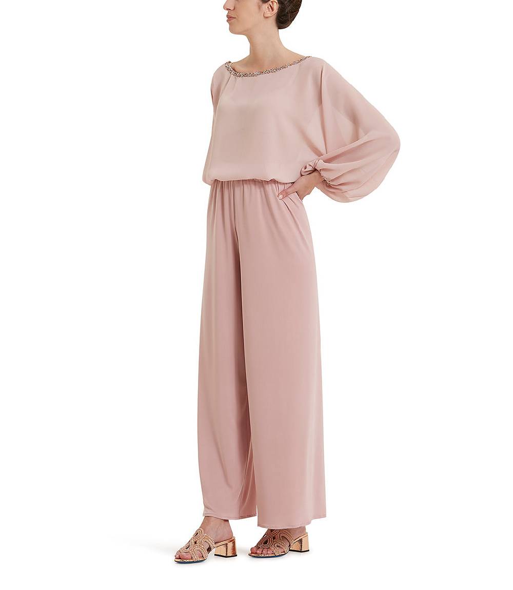 Loriblu Blusa georgette rosa cipria Qualità Garantita