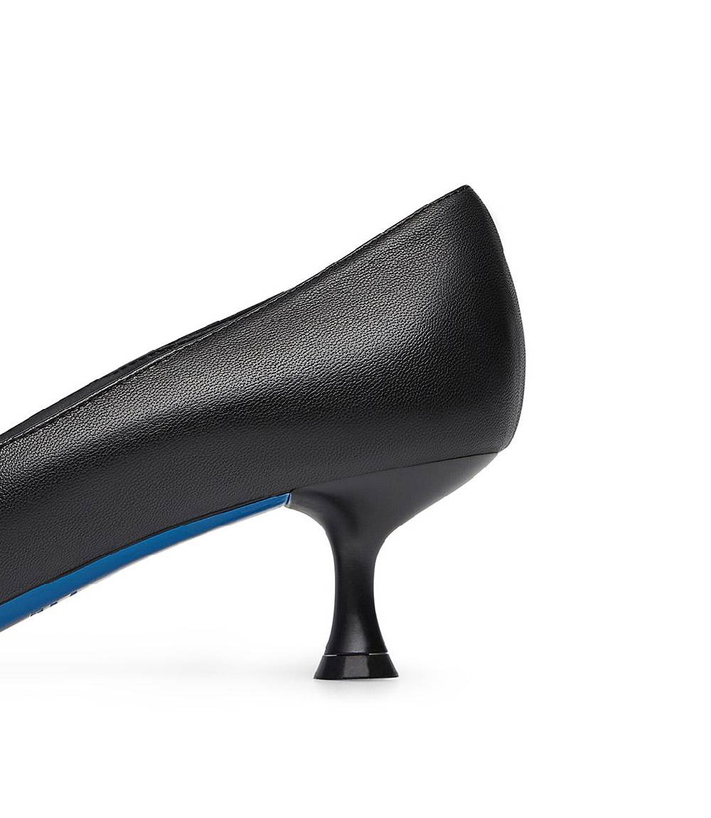 Loriblu Decollete in nappa nera Presa