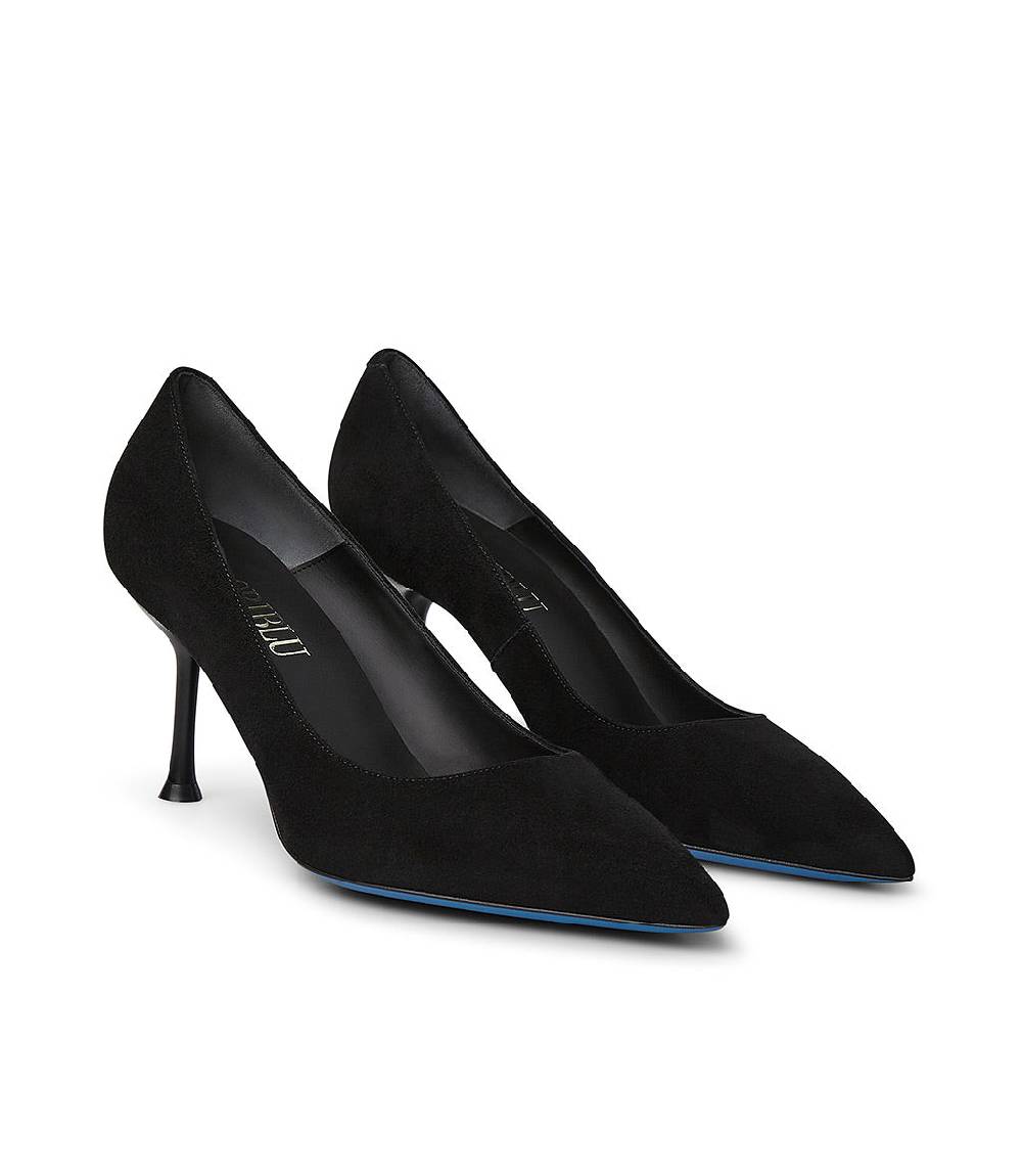 Loriblu Decollete in camoscio nero Sconto