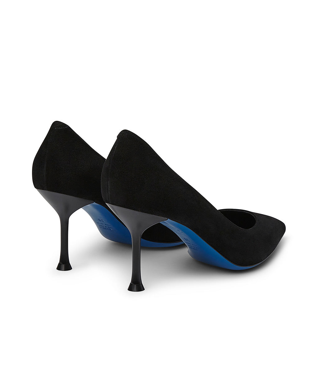 Loriblu Decollete in camoscio nero Sconto