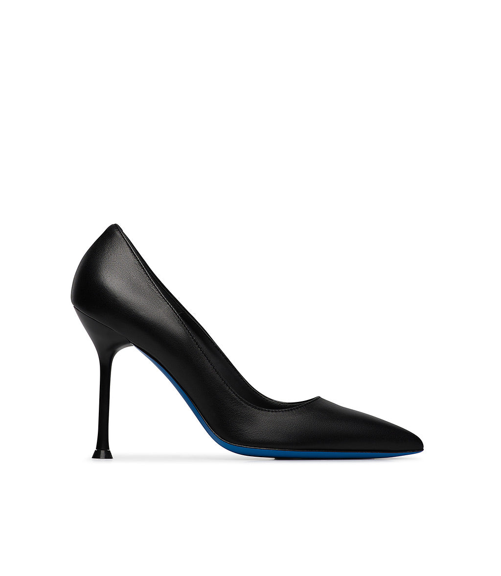 Loriblu Décolleté in nappa nera